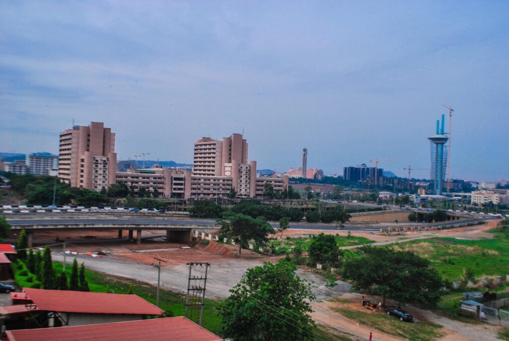 Central Business District in Abuja, home to the regulators behind NDPA compliance CRM rules for Nigerian businesses