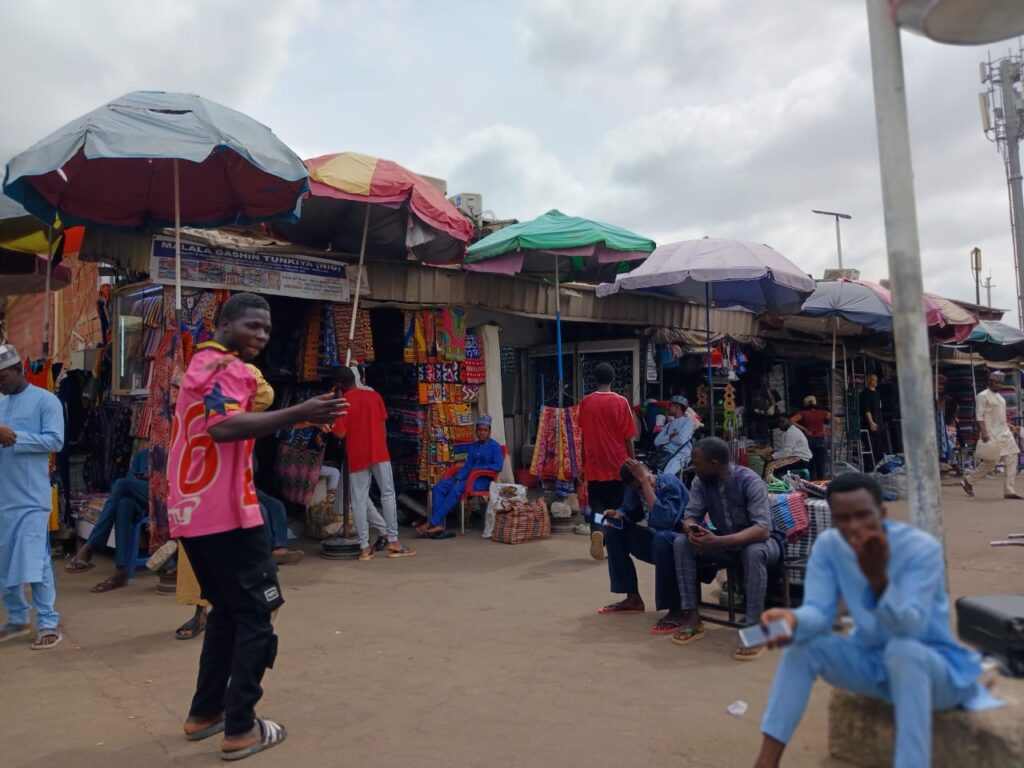 Traders at Wuse Market in Abuja, Nigeria, where suppliers and buyers exchange goods subject to VAT and withholding tax